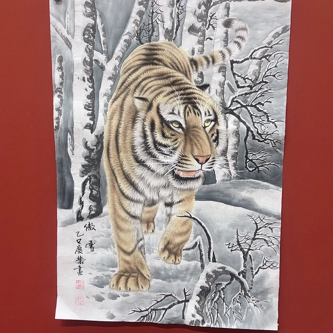 国画赵庆业老师国画作品月