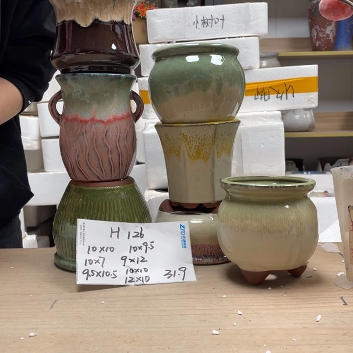 粗陶多肉花盆微瑕126