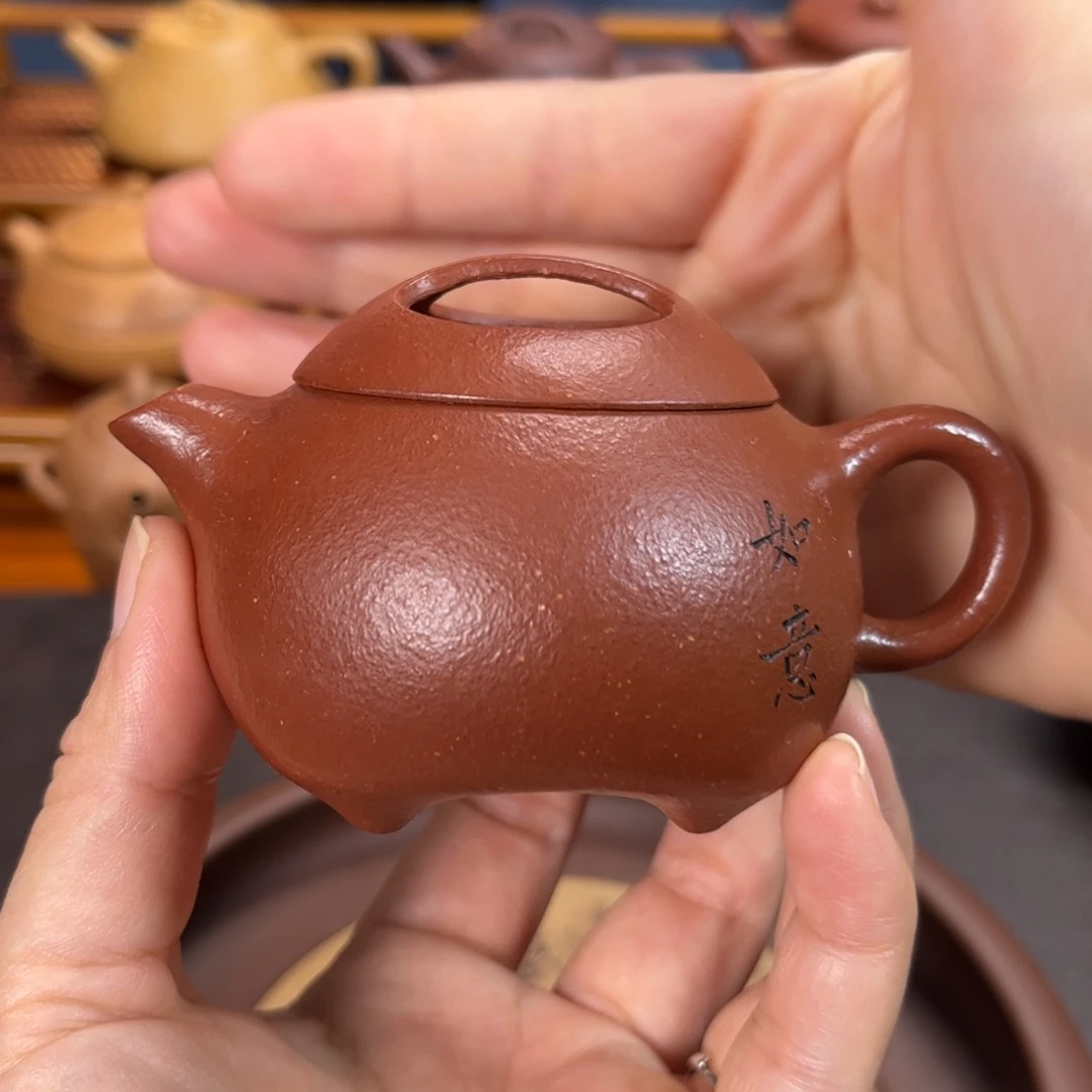 用***7茶壶紫砂宜兴紫砂壶半手工制作