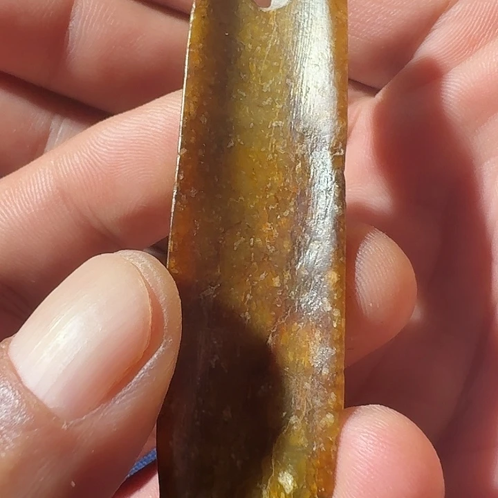 优***哉透闪石质玉未镶嵌挂件