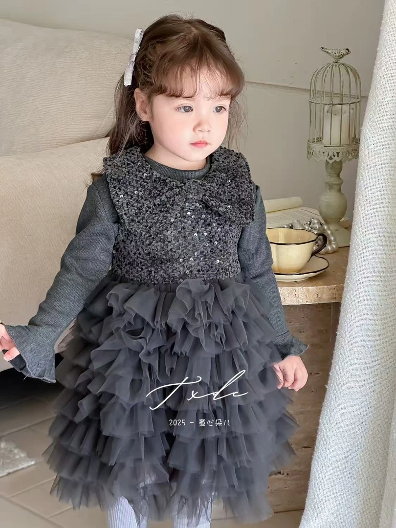 212-228 TXDE 冬季纱裙集合链接LUOLA品牌童装