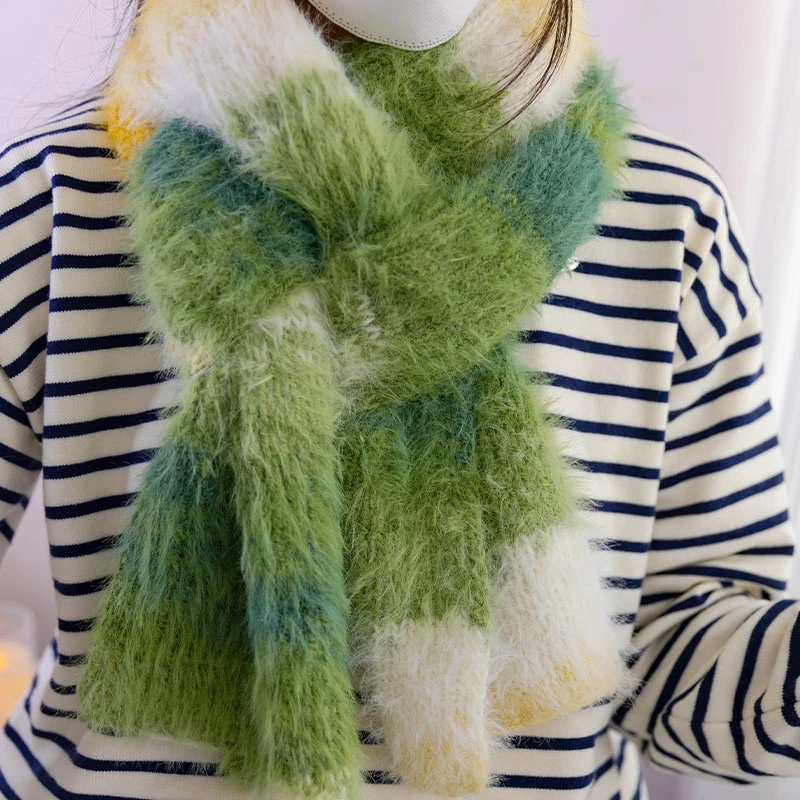 手工diy绿野仙踪围巾材料包新手编织礼物送闺蜜女友十刻雪宝秋冬