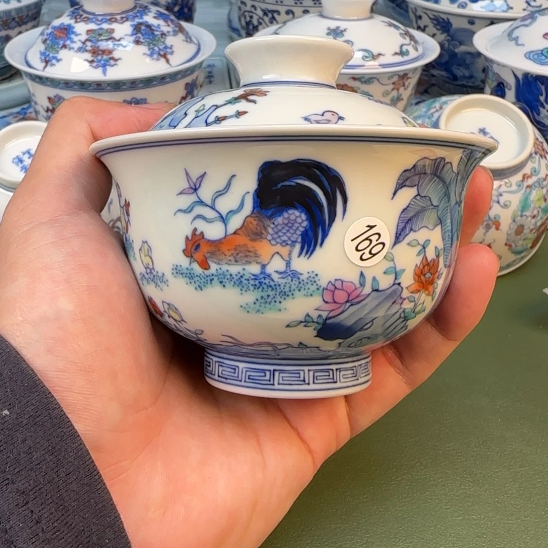 彦祖纯手工手工手绘茶具169