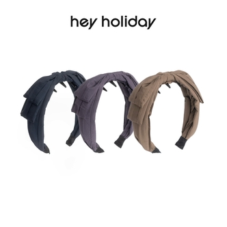 hey holiday蝴蝶结发箍空气棉填充软糯大齿防滑不磨耳