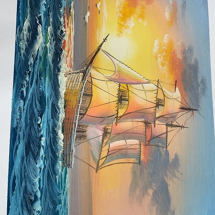 油画恭喜嘻嘻一直嘻嘻