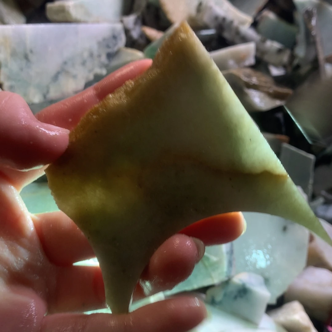 翡翠颈饰未镶嵌缅甸翡翠