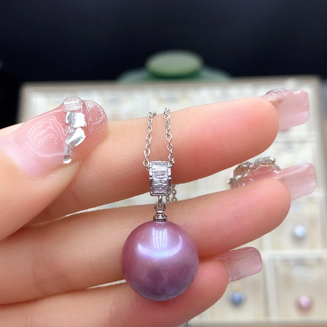 淡水珍珠颈饰合金