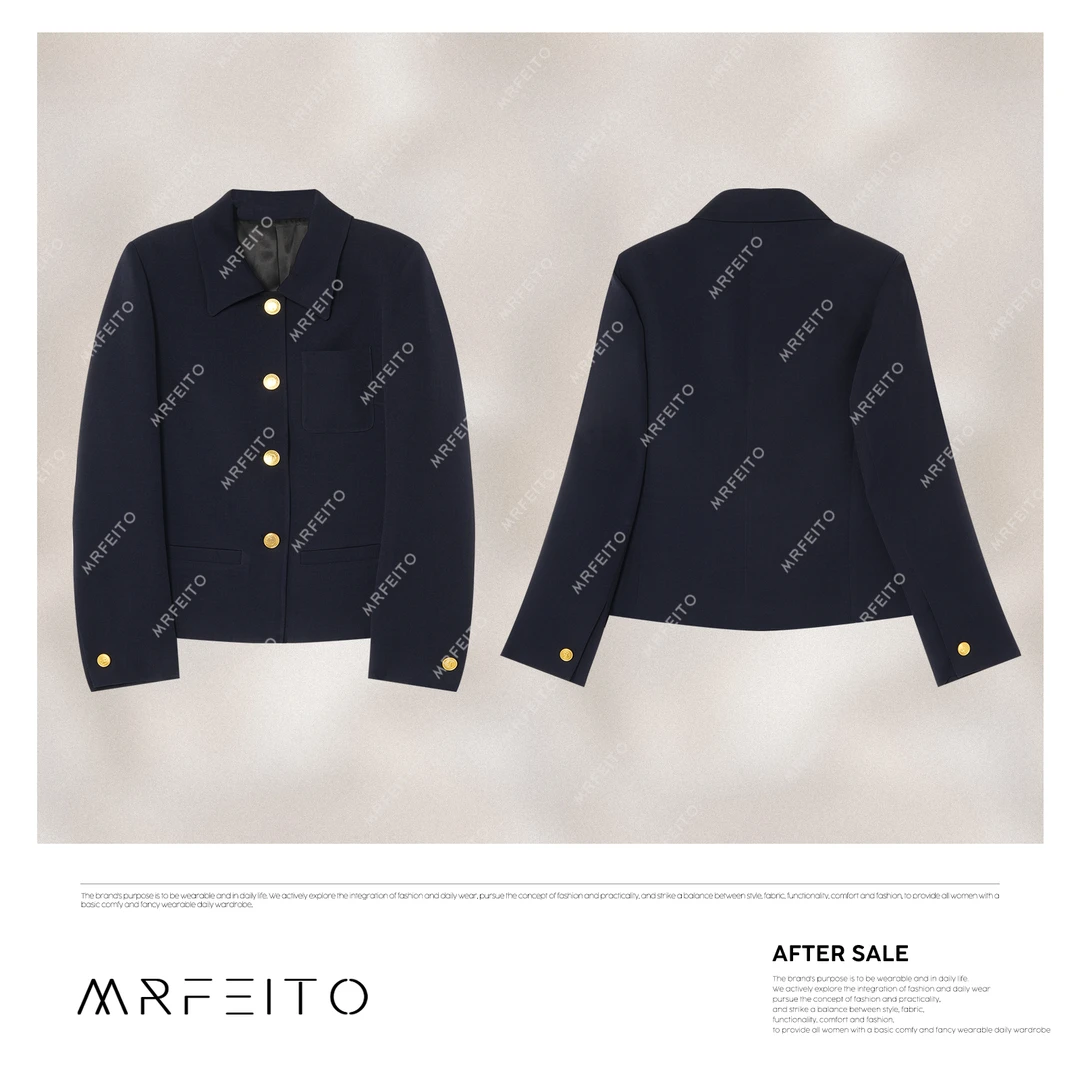 【彼得西装】新款名媛设计时尚千金腔调女式外套H261W01D30656