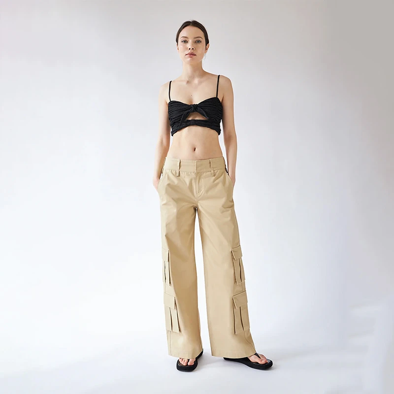 NEOMETRIE  Lusa低腰工装长裤