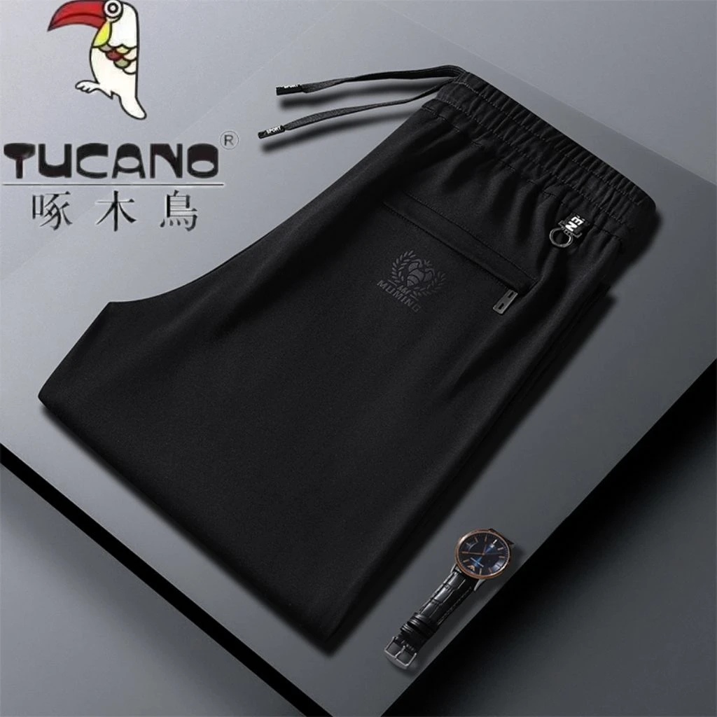 TUCANO/啄木鸟秋春季男士休闲裤直筒裤舒适柔软亲肤高弹运动男裤