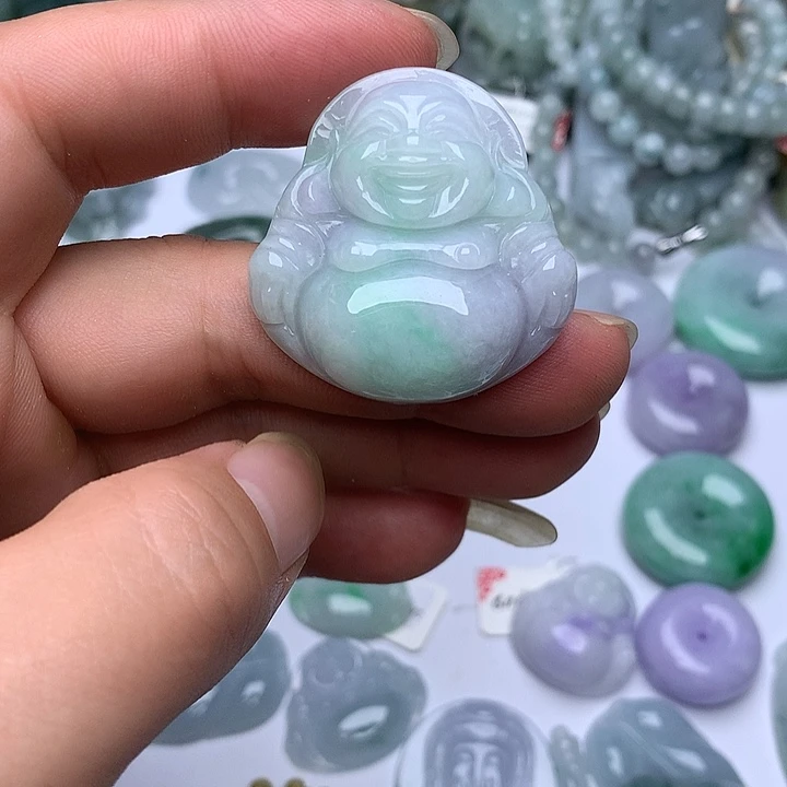 翡翠未镶嵌颈饰天然翡翠