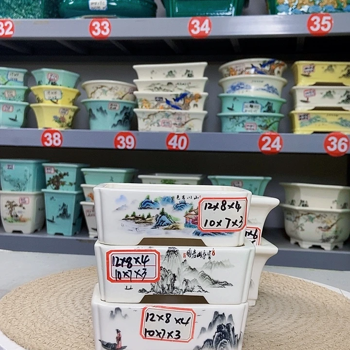紫砂花瓶紫砂花盆