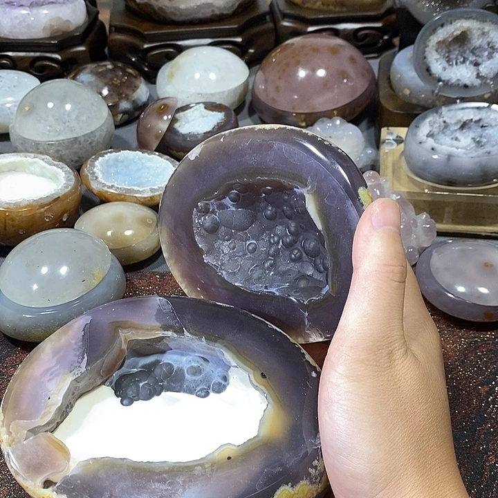 摆件未镶嵌水晶聚宝盆