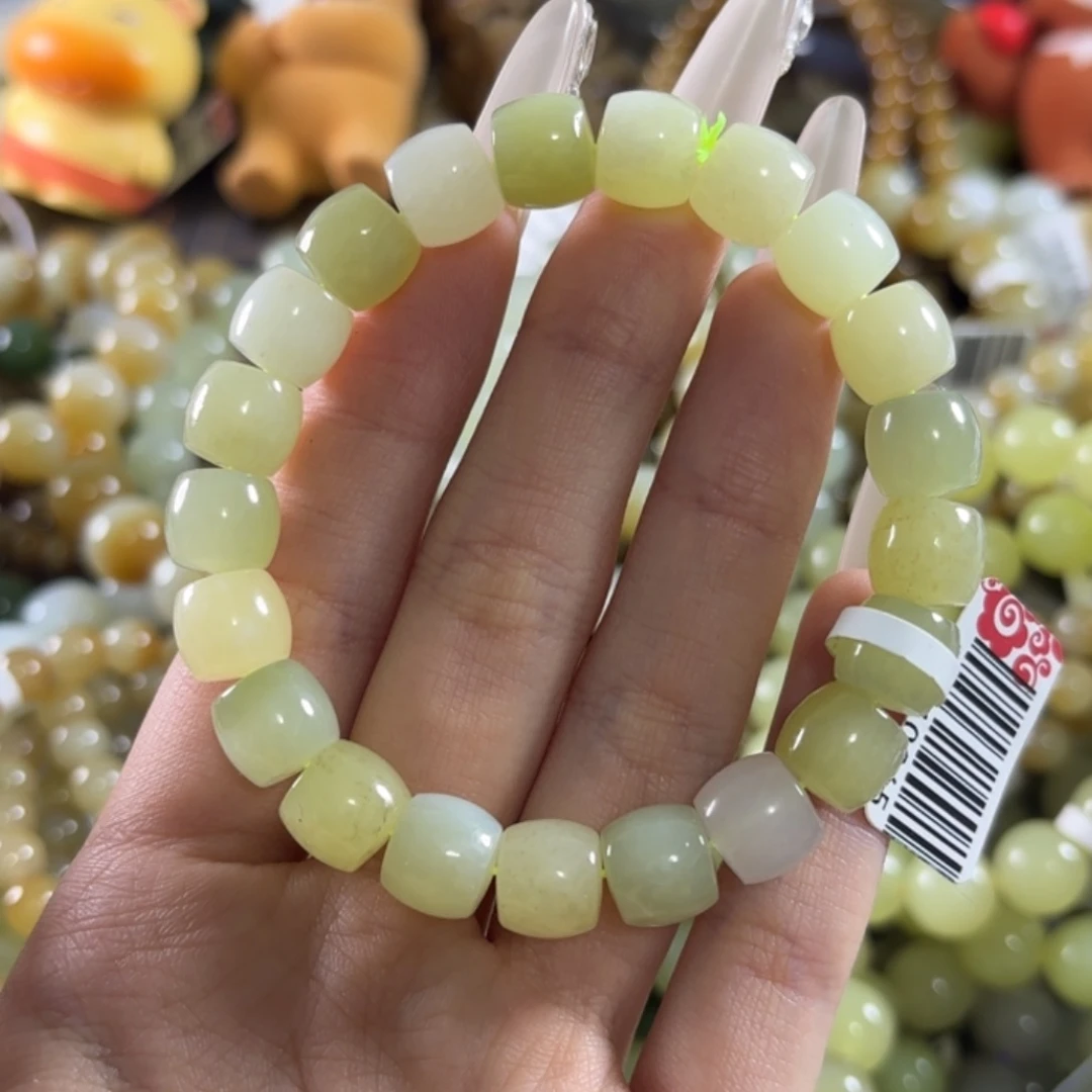 和田玉未镶嵌手链36