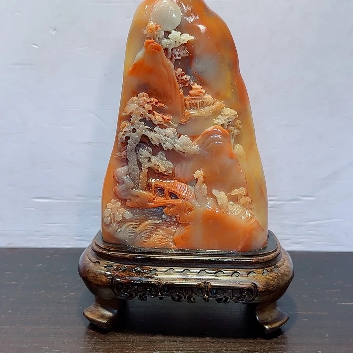 n***6寿山石寿山石摆件精品