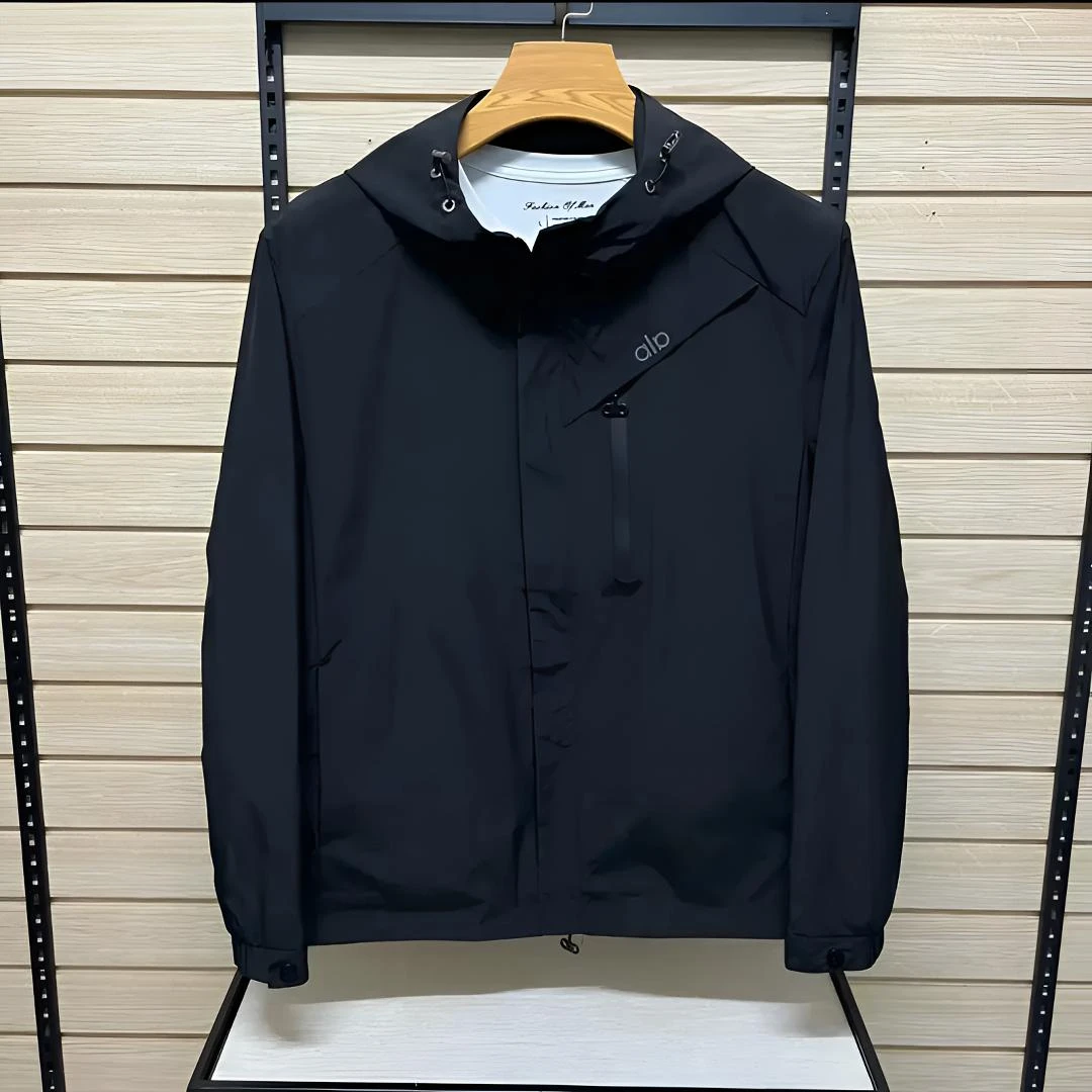 北美限量款男女同款春秋连帽外套商务休闲轻奢潮流上衣爆款夹克