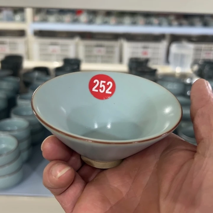 微瑕陶瓷茶壶茶杯家用