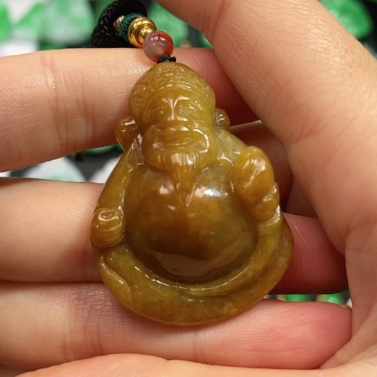 颈饰未镶嵌翡翠吊坠