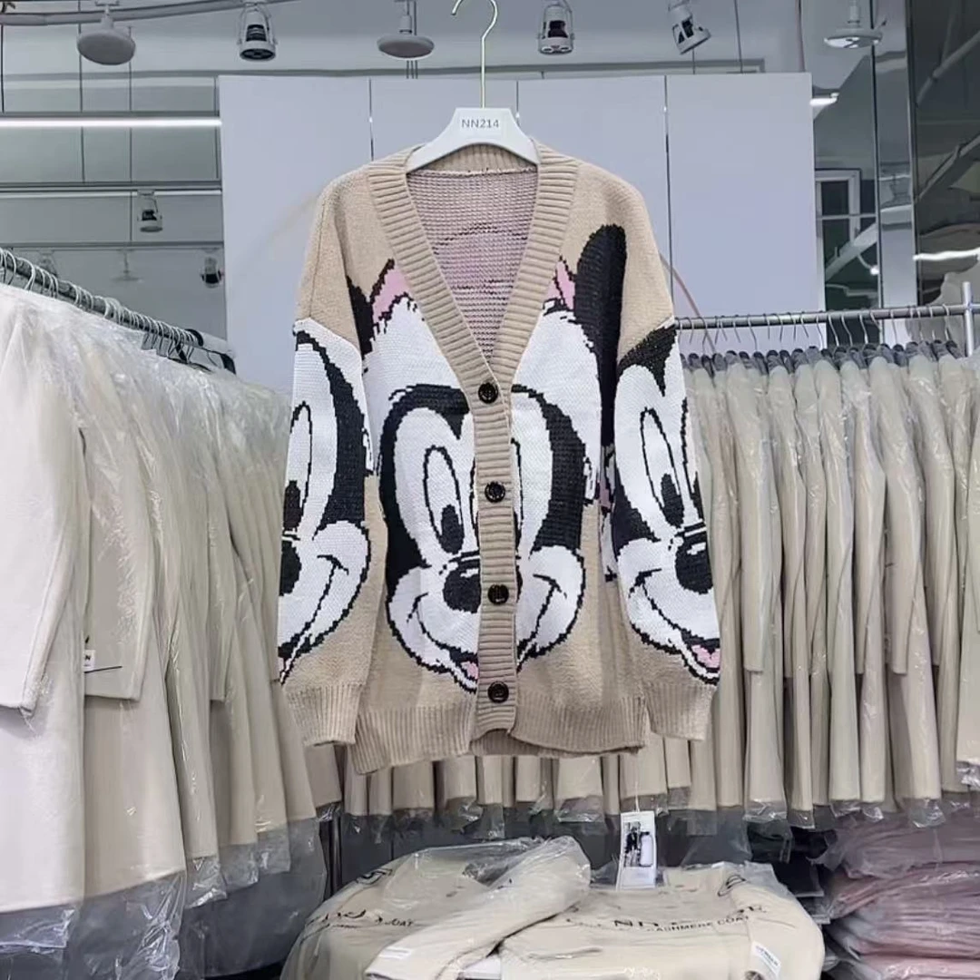 NN214-时尚女装设计感针织开衫法式气质显瘦洋气百搭