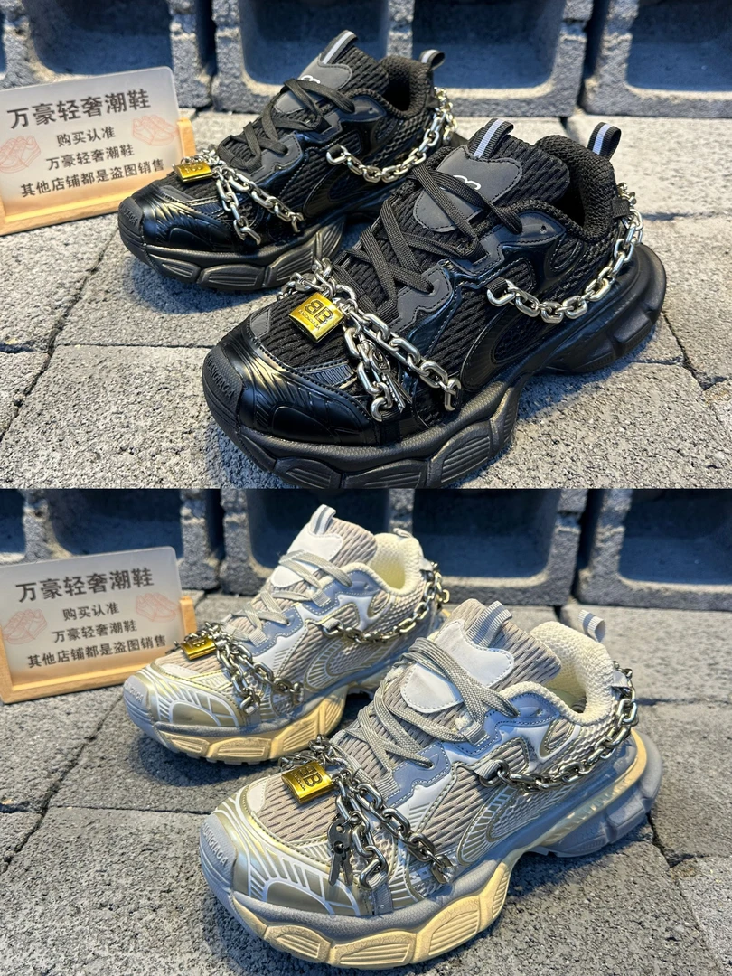 25四季款透气网面男士芭＋老爹鞋男鞋老爹鞋跑鞋时尚复古轻奢男鞋