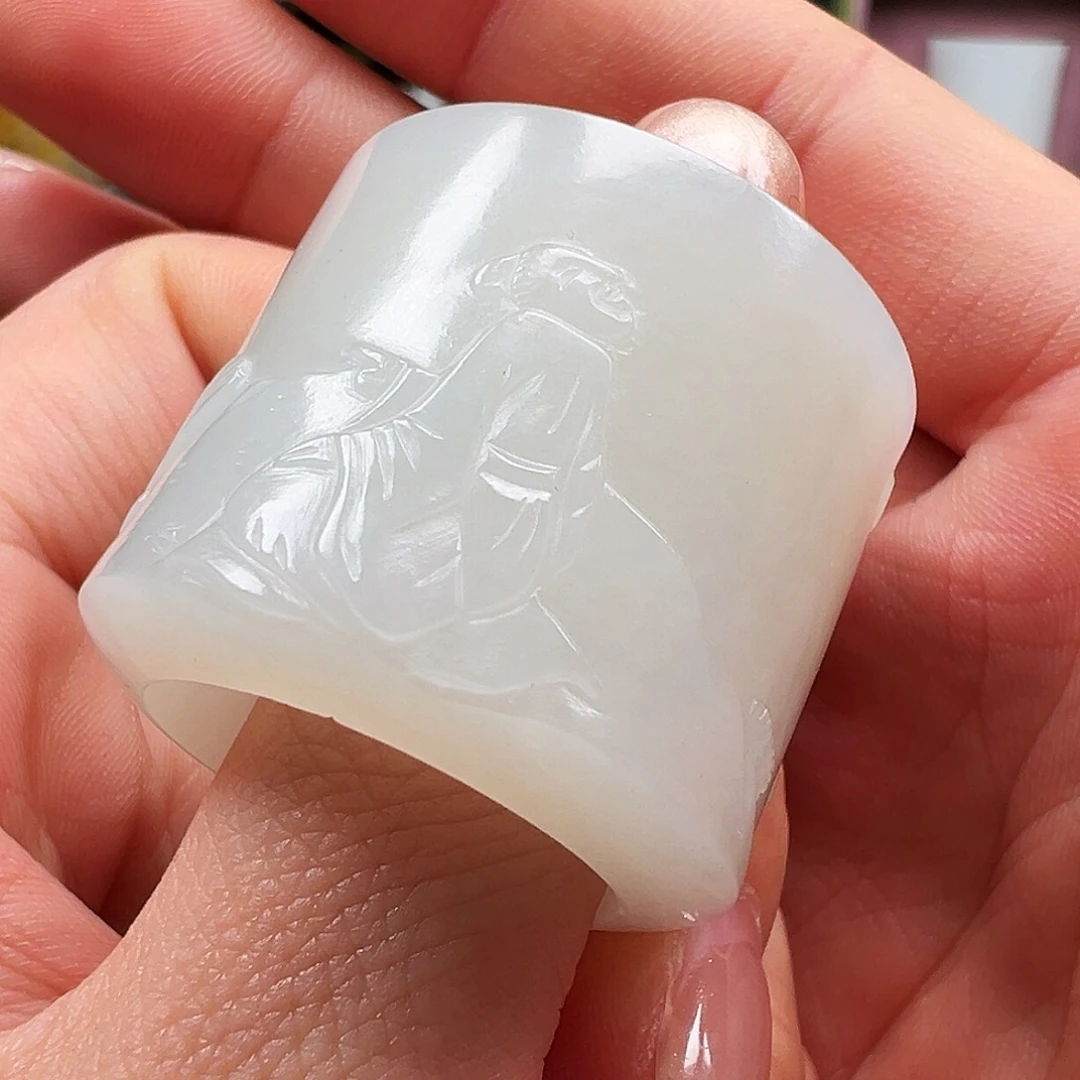 颈饰未镶嵌和田玉福*寿