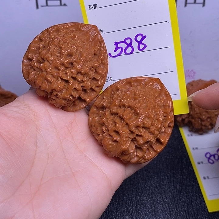 把件文玩核桃588/44官帽