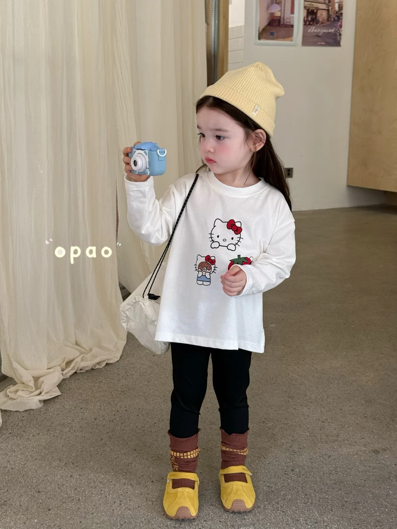 【Opao】25秋～女童卡通印花长袖8969