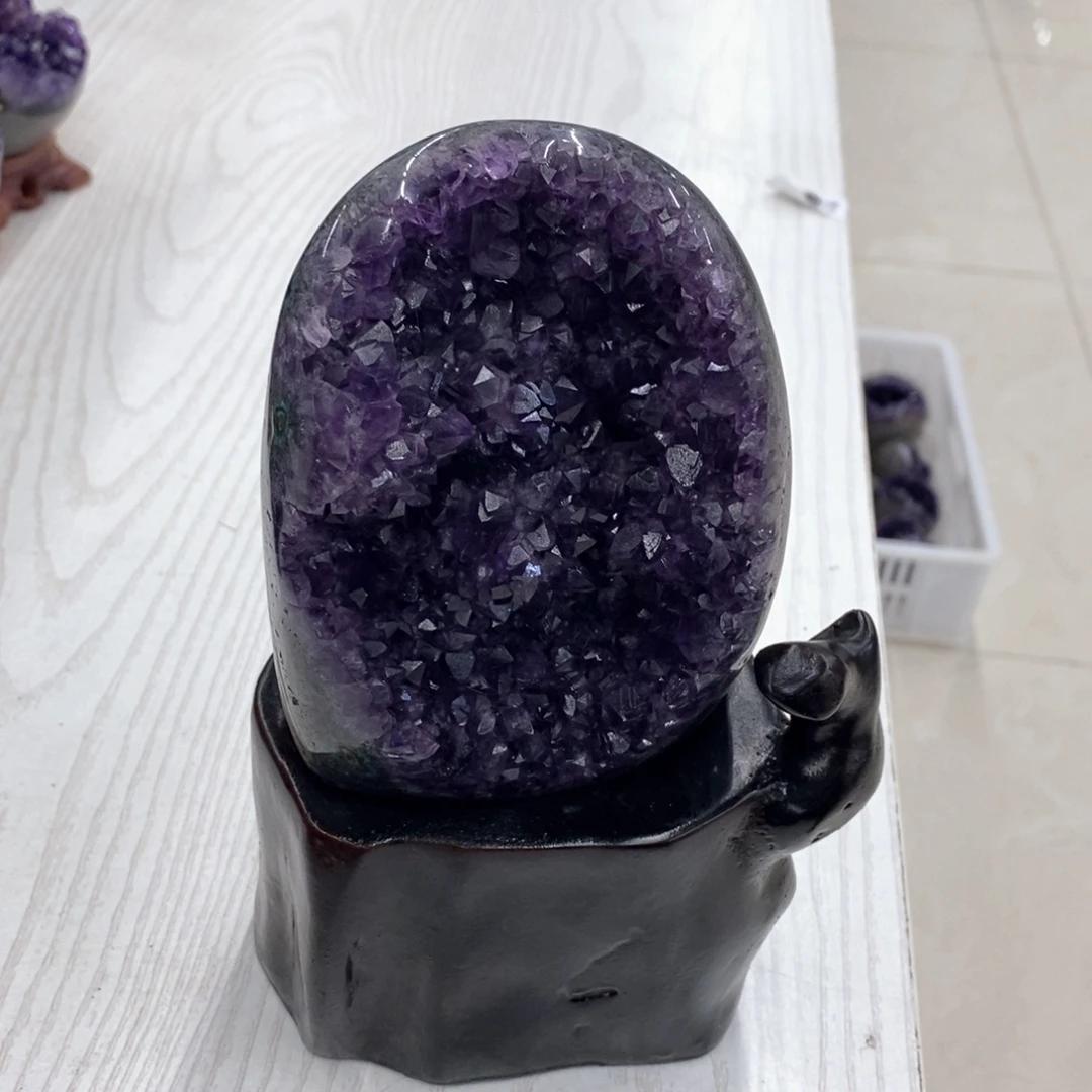 大型摆件（非配饰）紫晶未镶嵌