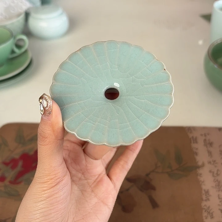 龙泉云间青瓷小米茶器