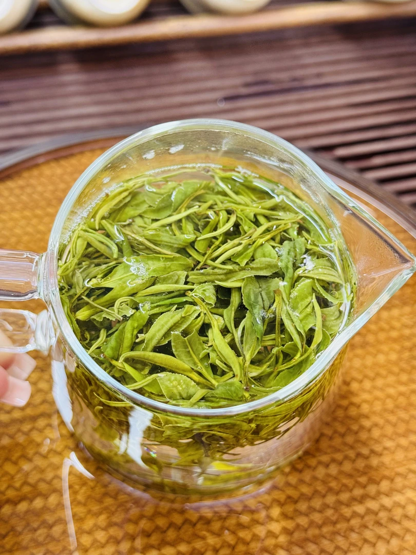 手工口粮茶 舒城小兰花 兰花香 兰花形