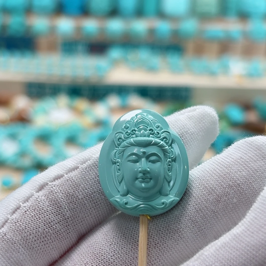 绿松石未镶嵌珠宝奇石