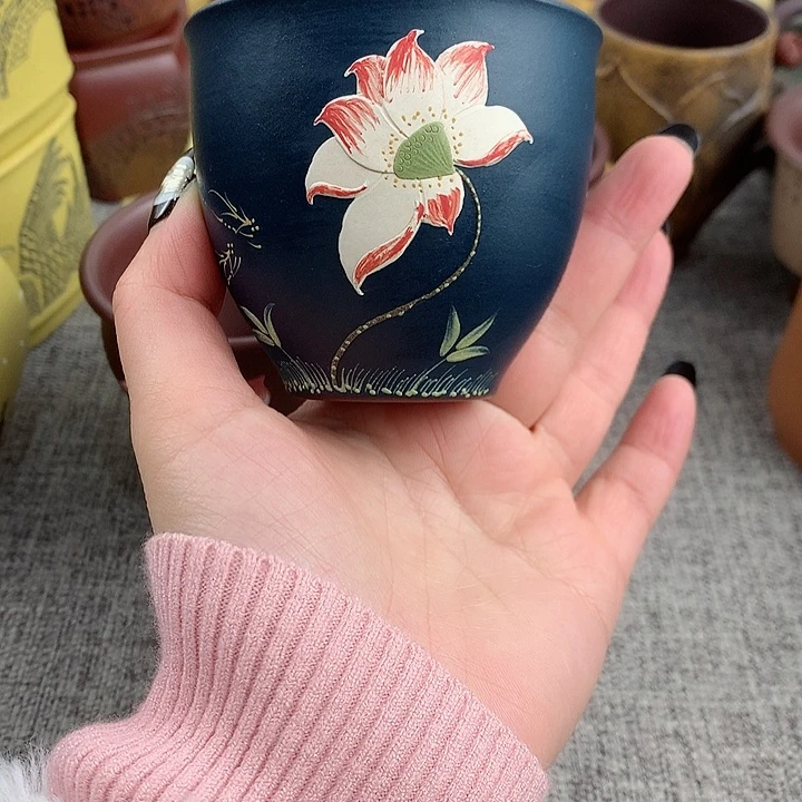 紫砂茶杯高端主人杯