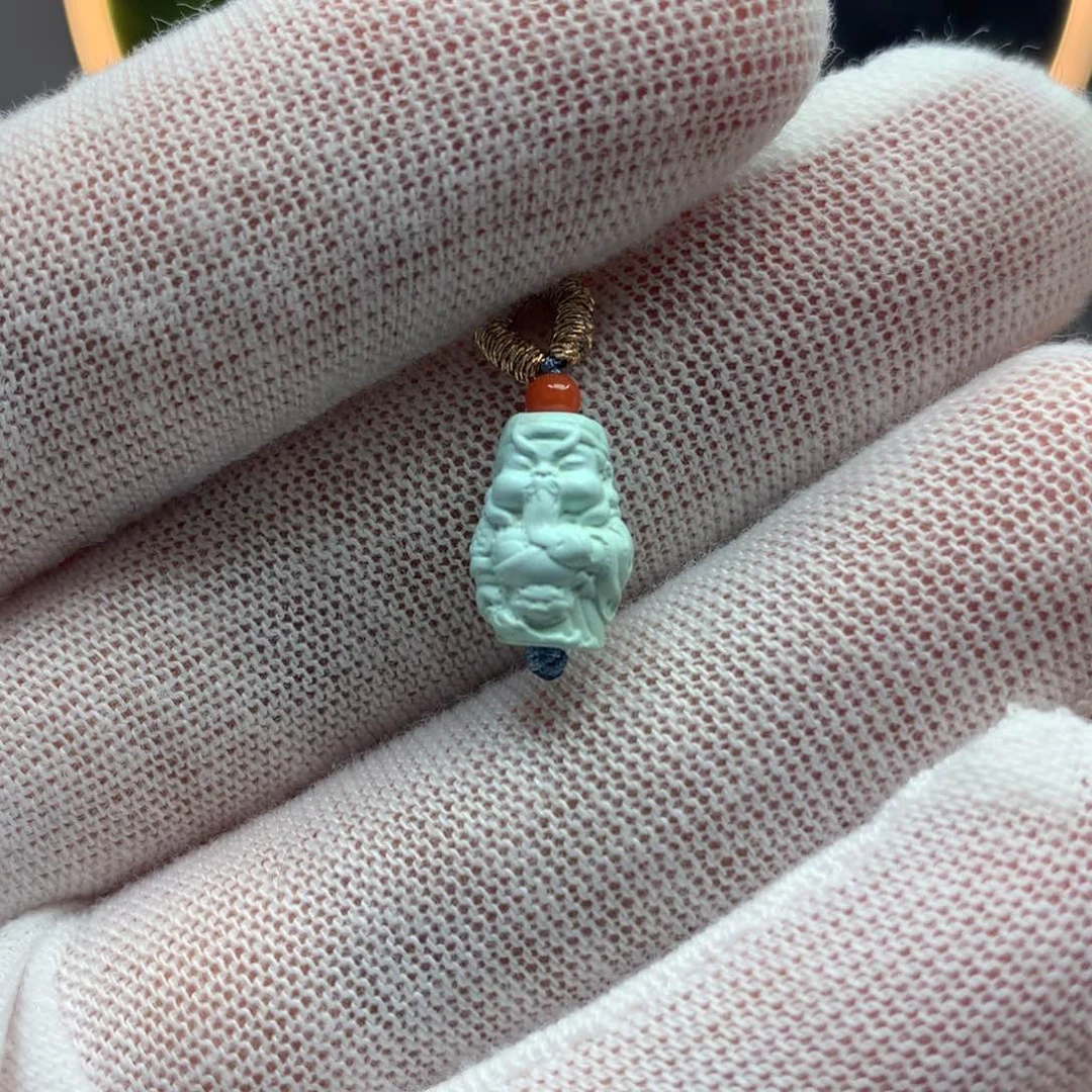 绿松石挂件未镶嵌