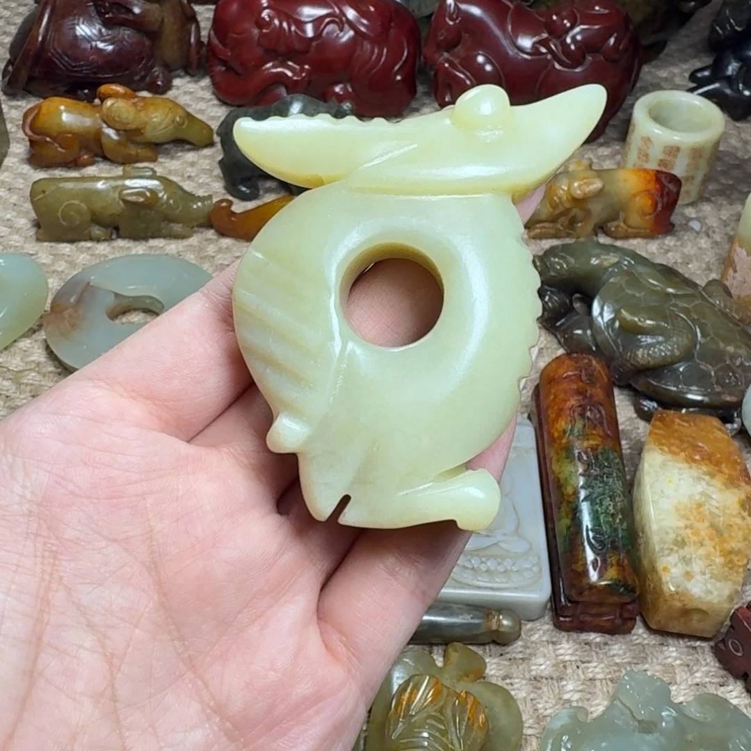 白玉菩提吊坠挂件