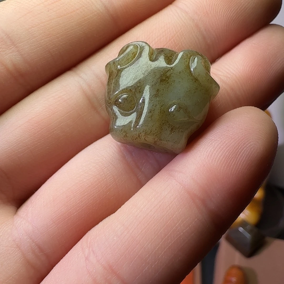 果***果和田玉（糖玉）未镶嵌手链