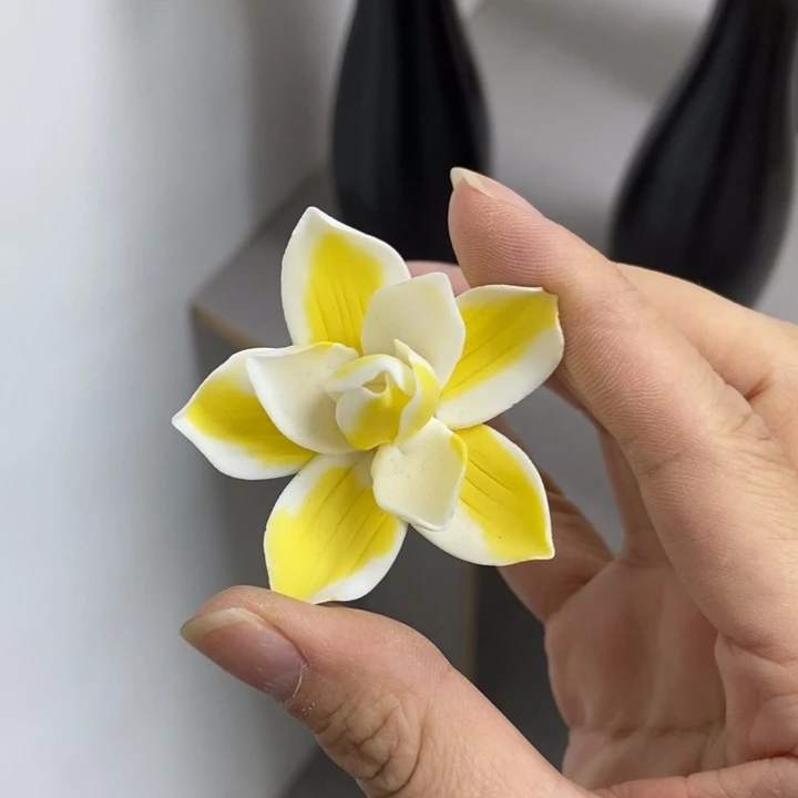 陶瓷手工制作陶瓷花