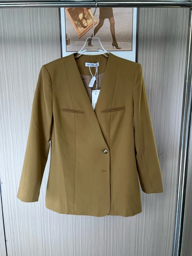 2009品牌撤柜GT女装韩版西服外套女修身长袖西装上衣