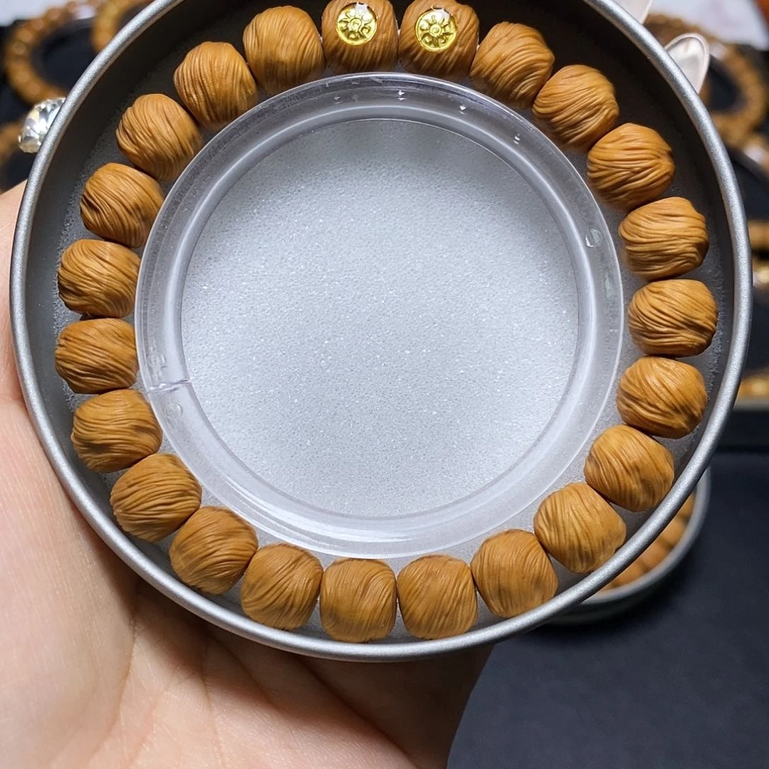 猴头核桃手串双标鬼印无相尺寸11左右全品单号229号