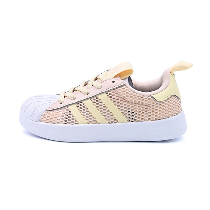 Adidas阿迪达斯儿童鞋男女小童板鞋舒适休闲三叶草运动鞋JR7413