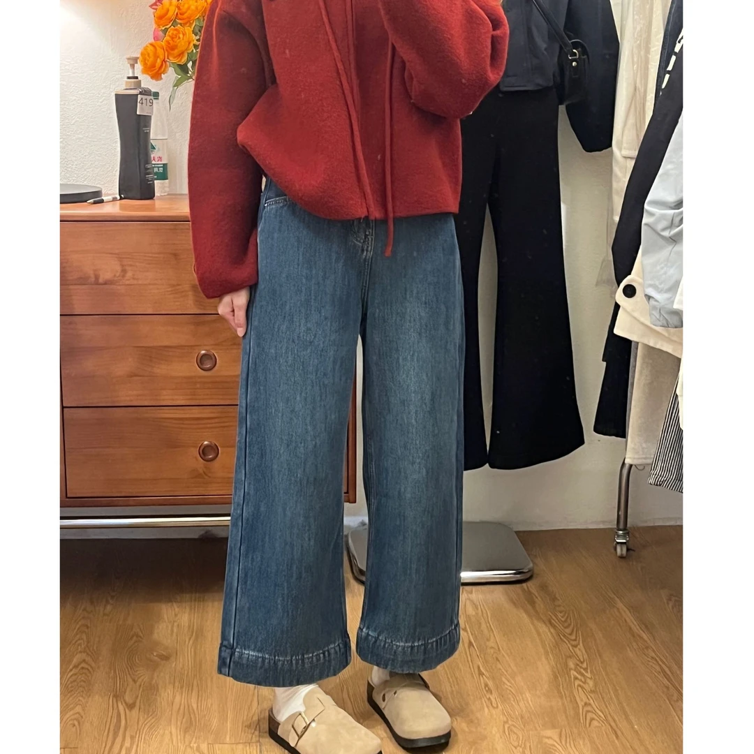 莫莫推荐的【加绒牛仔裤】