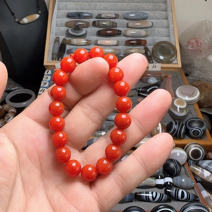 未镶嵌手串玛瑙/玉髓