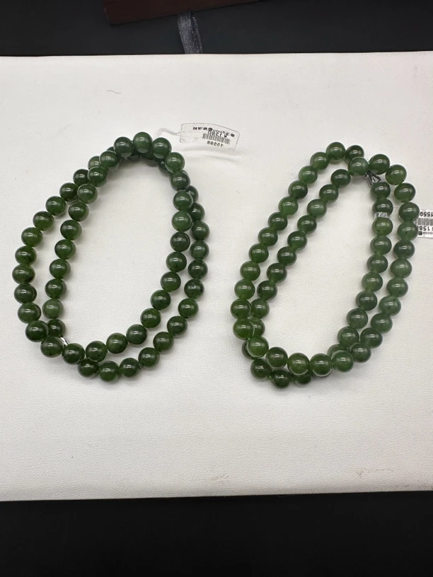 【翰平严选】0365/K 和田玉珠链 多样性发其一 H