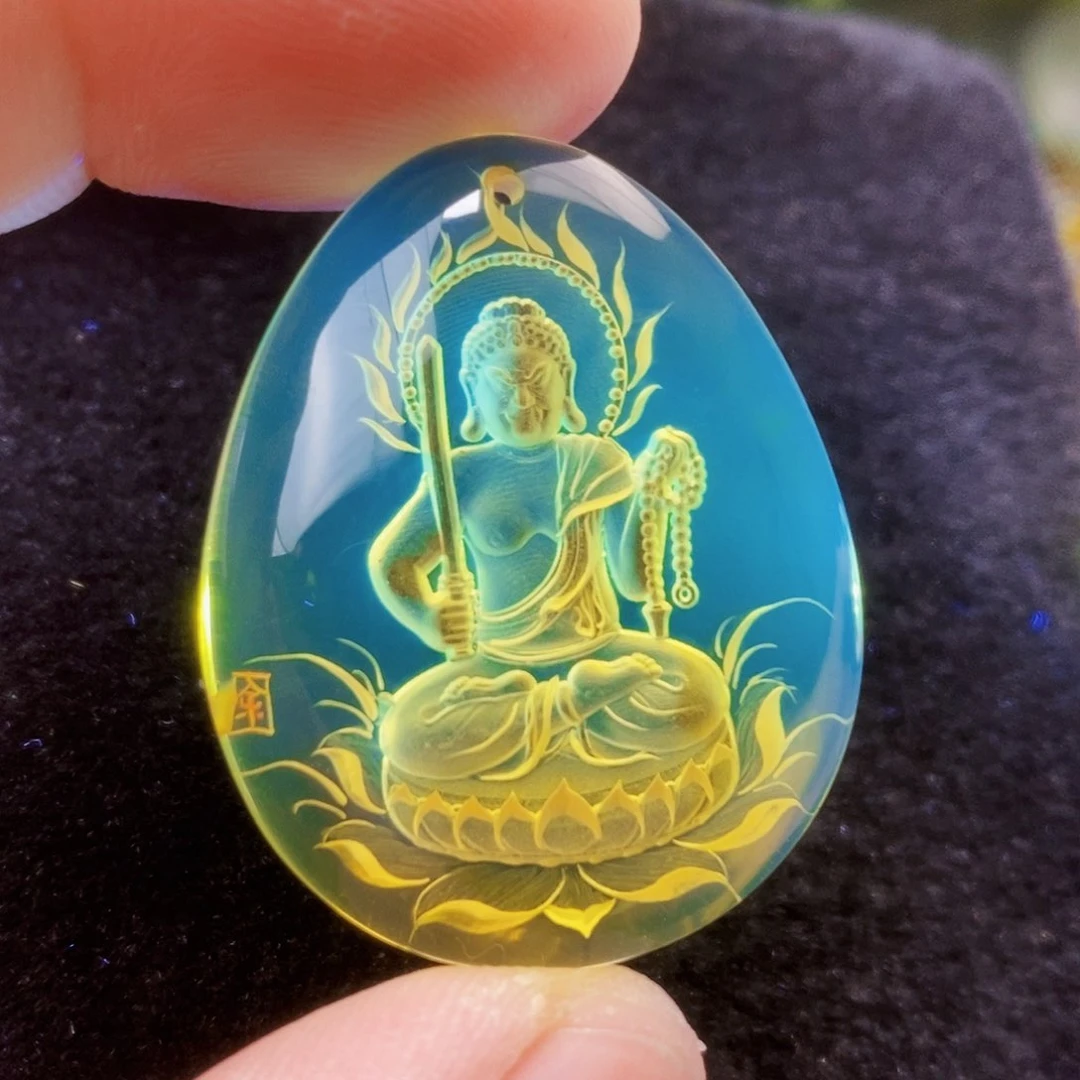 【闪购商品】金珀吊坠(不含链)未镶嵌