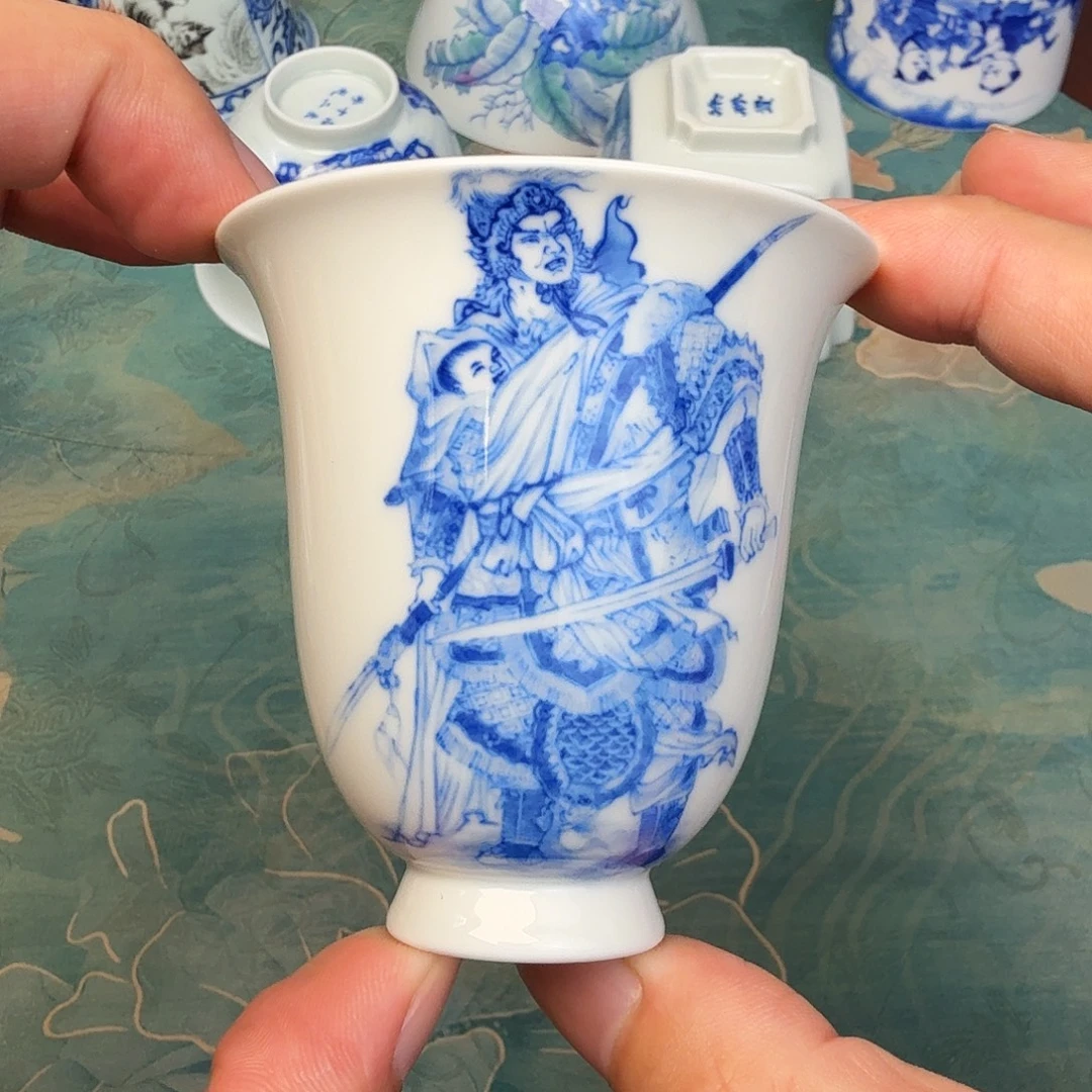 现代景德镇全手工全手绘陶瓷