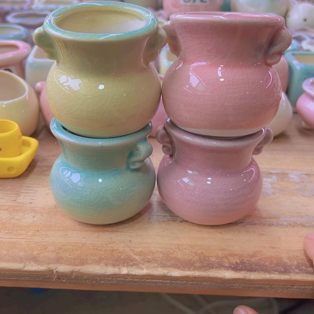 陶瓷花盆当场凑满12包邮