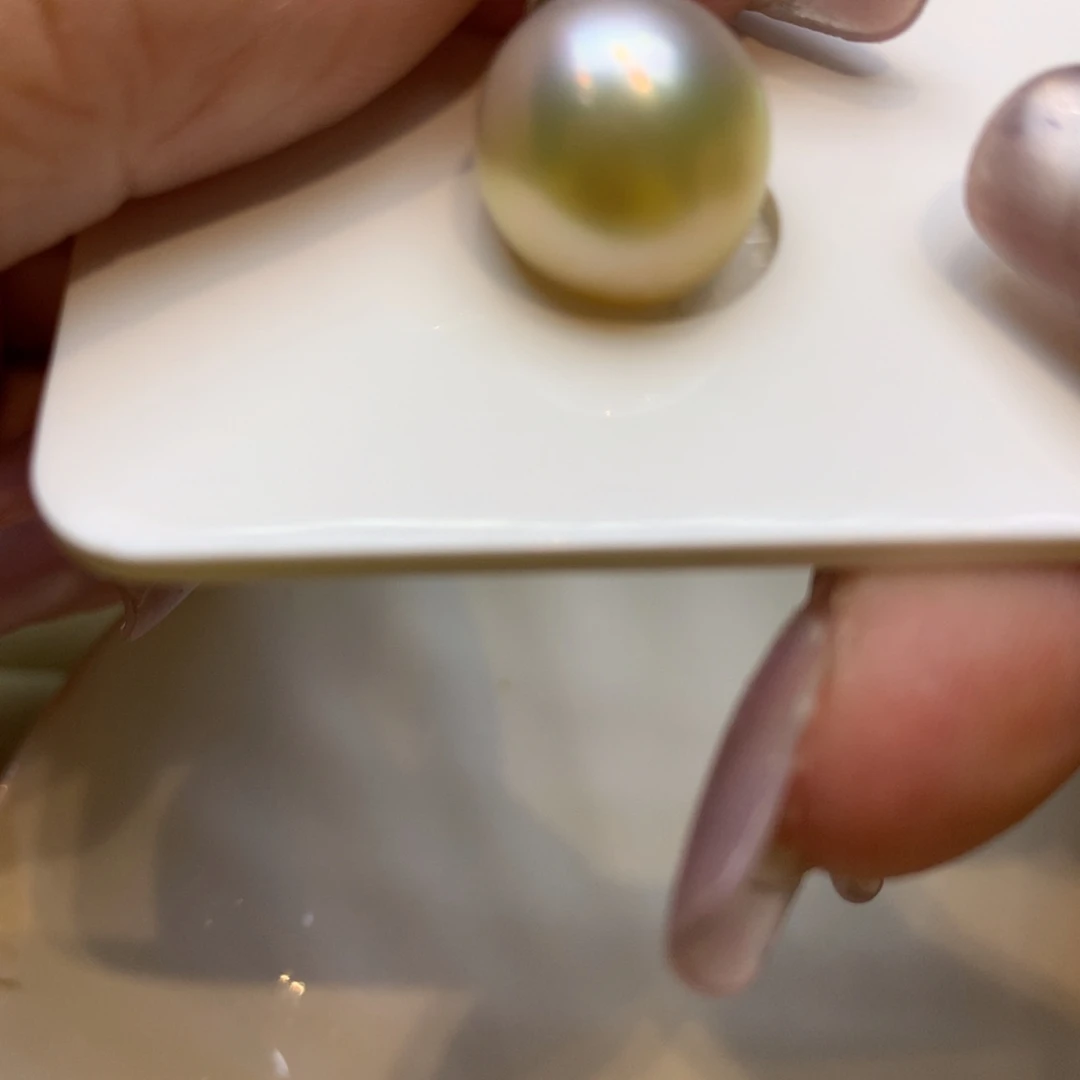 颈饰银S925镶嵌海水珍珠