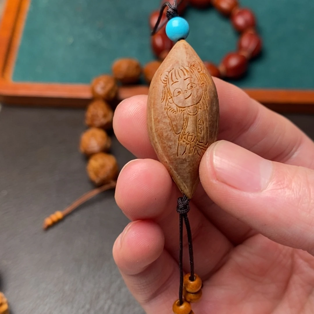 橄榄核吊坠观*橄榄核