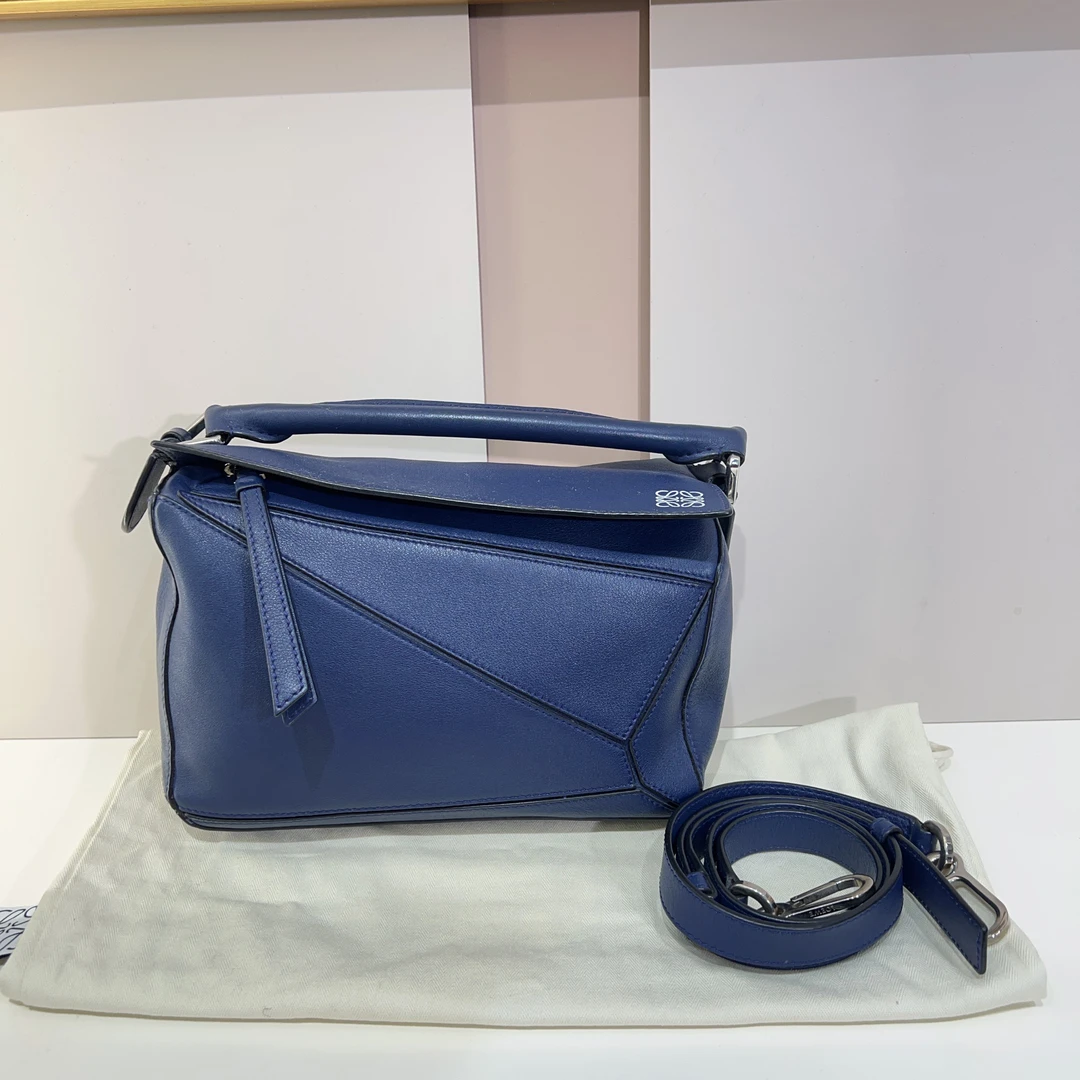 95新 LOEWE/罗意威 罗意威puzzle新款小号斜挎包 cj4580