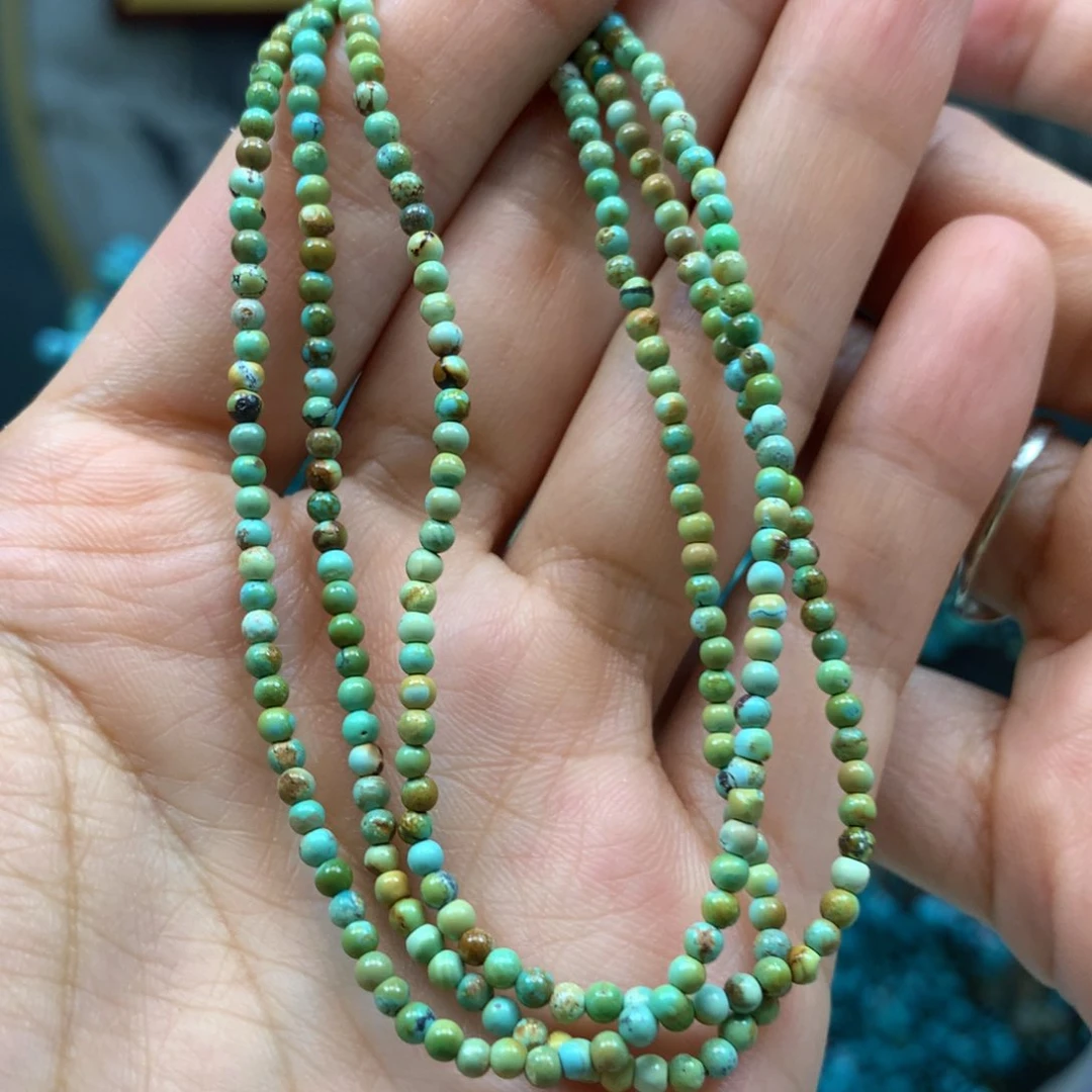 绿松石长链未镶嵌