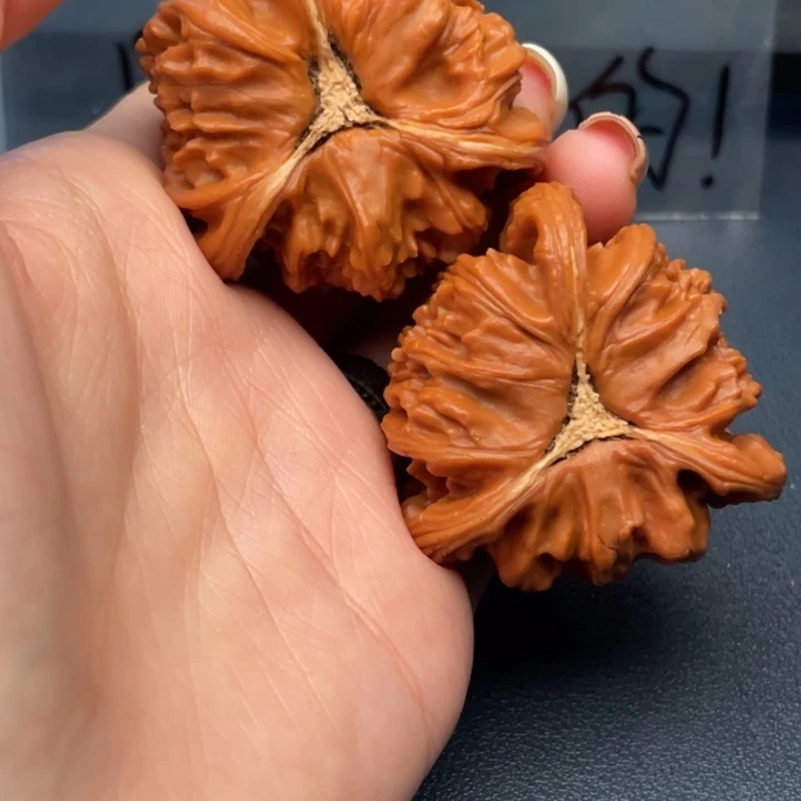 潇***洒吊坠文玩核桃白狮子